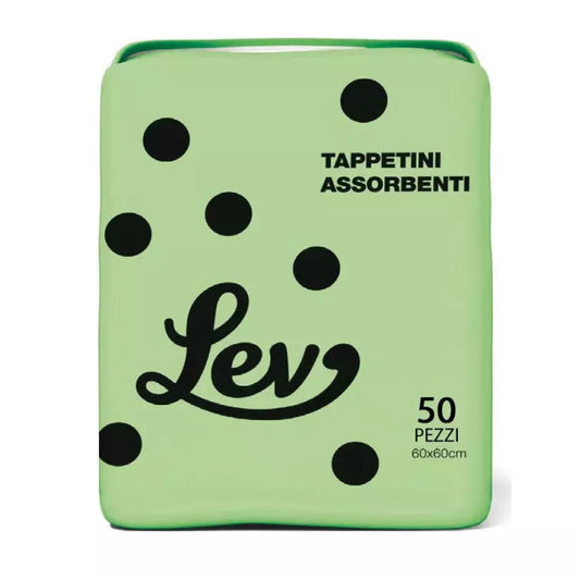 LEV TAPPETINI ASSORBENTI 60x60CM 30 UNITA