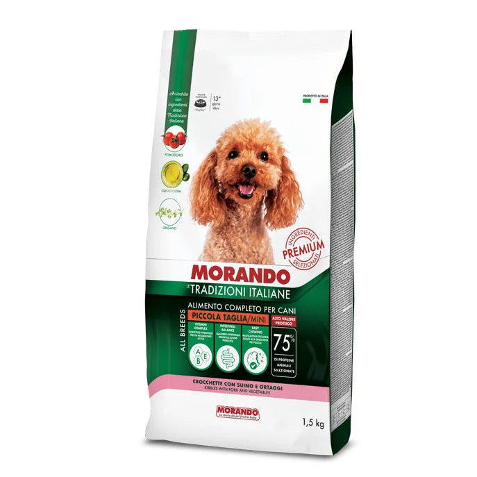 MORANDO ADULT MINI SUINO E ORTAGGI 1.5KG