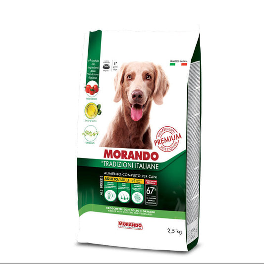 MORANDO PUPPY < 1  POLLO E MANZO 2.5 KG
