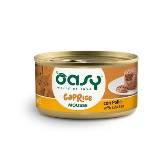 OASY CAPRICE MOUSSE POLLO ADULT CAT 24X85 G