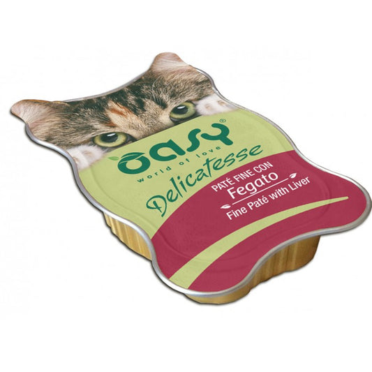 PATE' DELICATESSE CON FEGATO 12X85G OASY