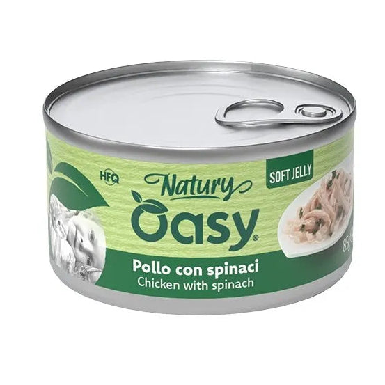 NATURY POLLO CON SPINACI 6X85 G OASY