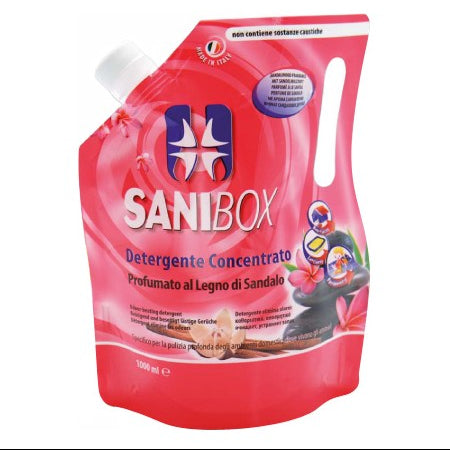 SANIBOX DETERGENTE CONCENTRATO SANDALO 1L