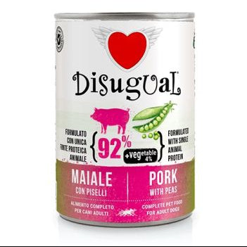 DISUGUAL DOG MAIALE E PISELLI 6X400G