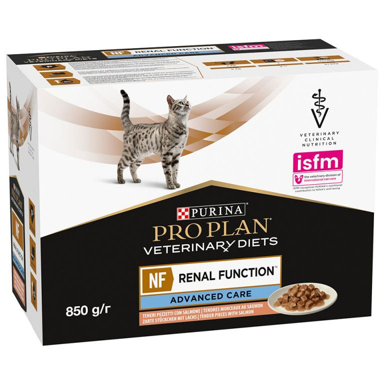 PURINA PRO PLAN VETERINARY DIETS CAT - ADVANCED CARE RENAL SALMONE 10X85 G