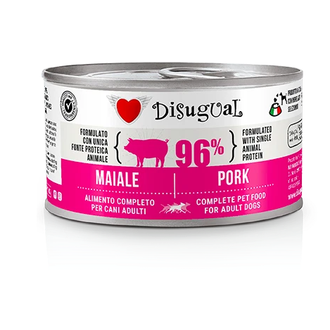 DISUGUAL FOR DOGS - MAIALE 6X150G