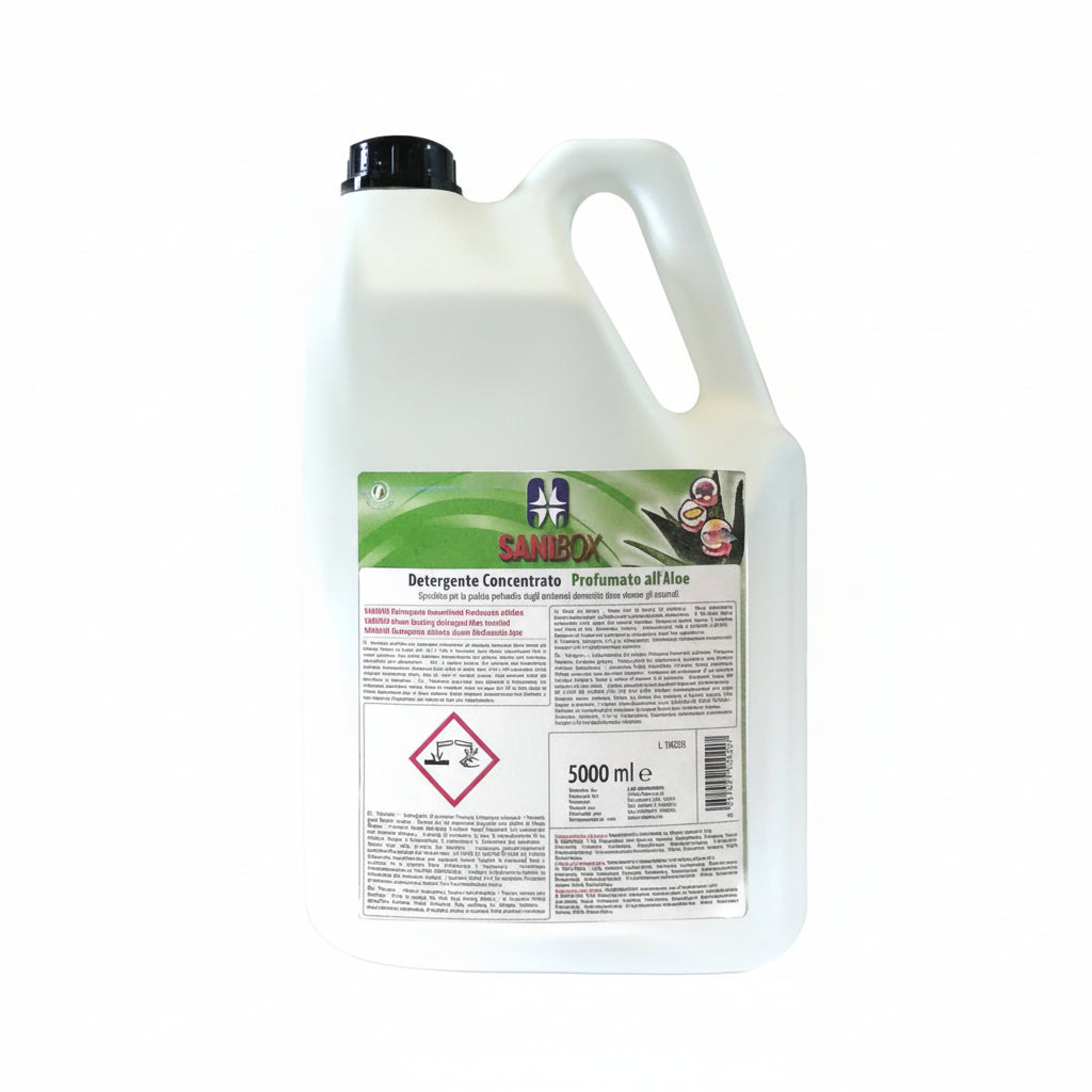 SANIBOX DETERGENTE CONCENTRATO ALOE 5L