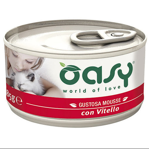OASY CAPRICE MOUSSE VITELLO ADULT CAT 12X85 G