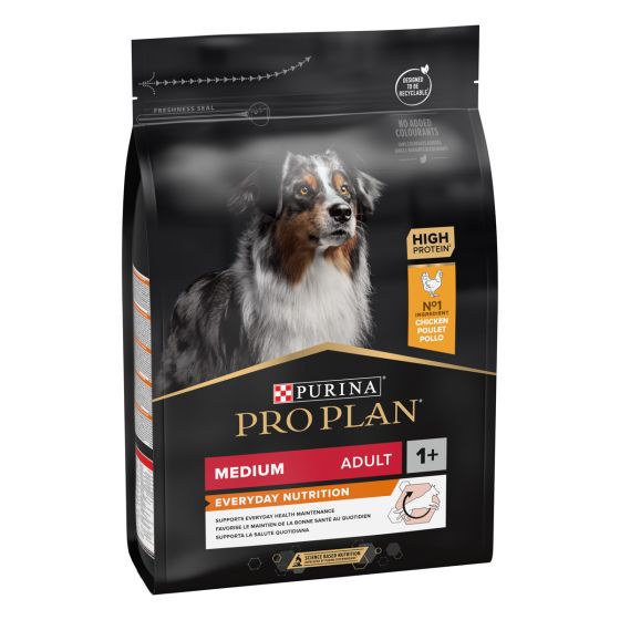 Medium Adult Everyday Nutrition ricco in Pollo - Purina Pro Plan - Crocchette per cane