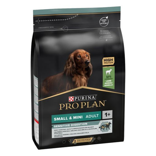 Small & Mini Adult Sensitive Digestion Ricco In Agnello  - Purina Pro Plan - Crocchette per cane