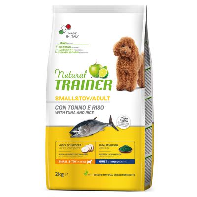 Adult con tonno e riso  - Crocchette per Cani -  Dog dry small&toy