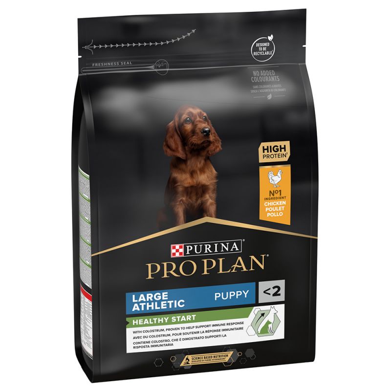LARGE ATHLETIC PUPPY <2 HEALTHY START ricco in pollo  - Purina Pro Plan - Crocchette per cane