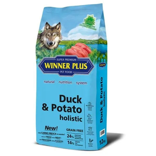 Winner plus Duck & Potato holistic - Crocchette per cane