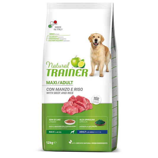 Adult con manzo e riso  - Crocchette per Cani - Dog dry maxi