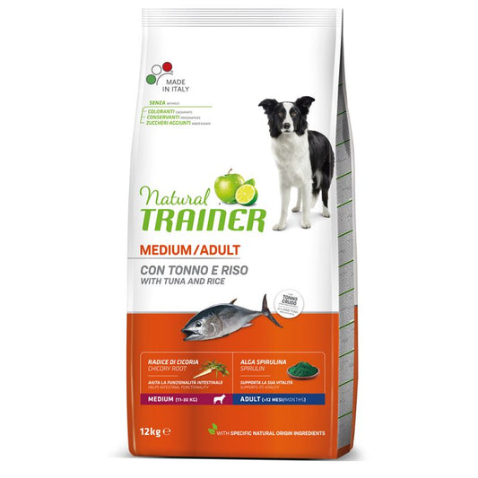 Adult con tonno e riso  - Crocchette per Cani - Dog dry medium