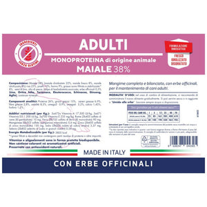 Monoproteico Maiale - Adulti