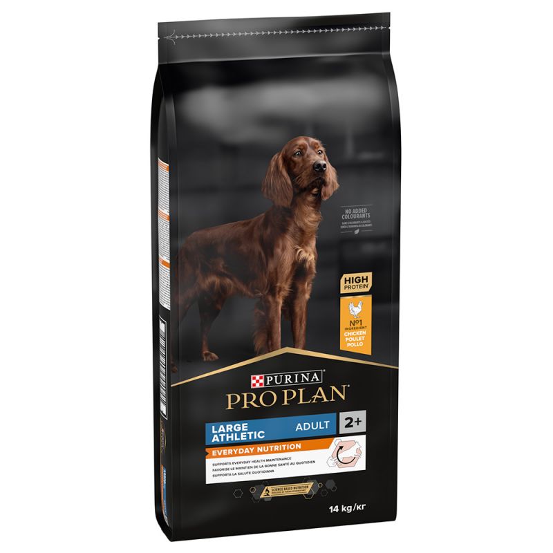 LARGE ATHLETIC ADULT 2+ EVERYDAY NUTRITION ricco in pollo  - Purina Pro Plan - Crocchette per cane