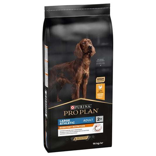LARGE ATHLETIC ADULT 2+ EVERYDAY NUTRITION ricco in pollo  - Purina Pro Plan - Crocchette per cane