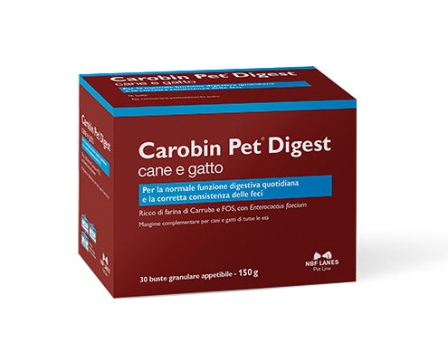 CAROBIN PET DIGEST GRANULARE CANE E GATTO Granulare appetibile - NBF Lines