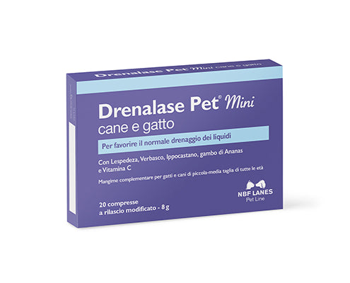 DRENALASE PET MINI Compresse Appetibili - NBF Lines