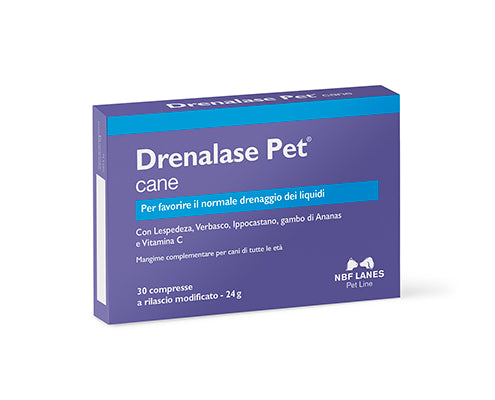 DRENALASE PET CANE Compresse Appetibili - NBF Lines