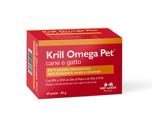 KRILL OMEGA PET CANE E GATTO 60 Perle - NBF Lines