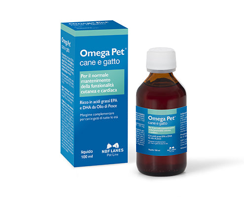 OMEGA PET CANE E GATTO 100ML Liquido - NBF Lines