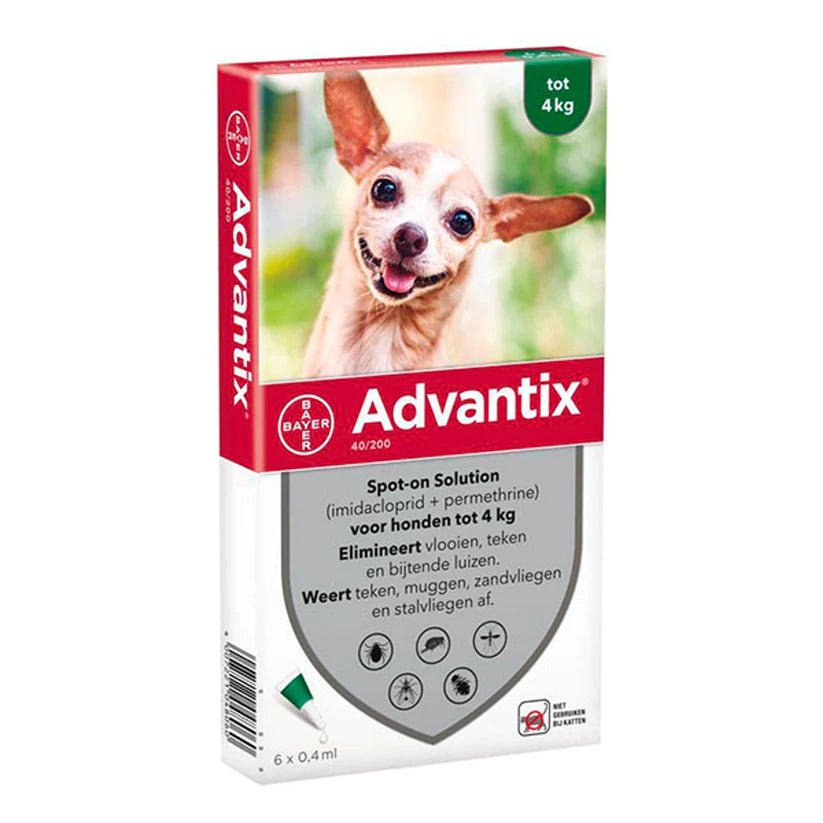 Advantix pipette per cane fino a 4 Kg