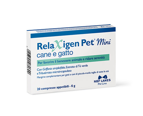 RELAXIGEN PET MINI CANE E GATTO Compresse - NBF Lines