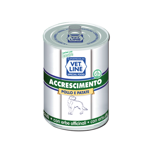 Accrescimento Pollo e Patate 400g -  Umido - 6 Lattine