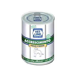 Accrescimento Pollo e Patate 400g -  Umido - 6 Lattine