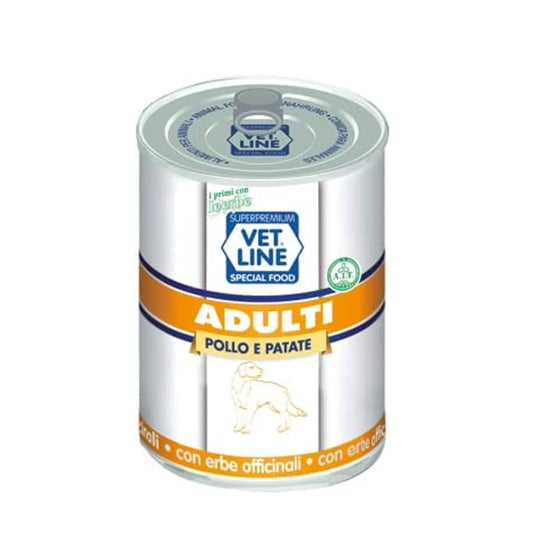 Adulti Pollo e Patate 400g -  Umido - 6 Lattine