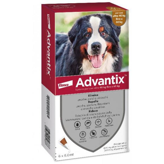 Advantix pipette per cane da 40 a 60 Kg