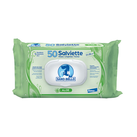 6 x 50 salviette aloe - Sano e Bello BAYER + spedizione gratuita