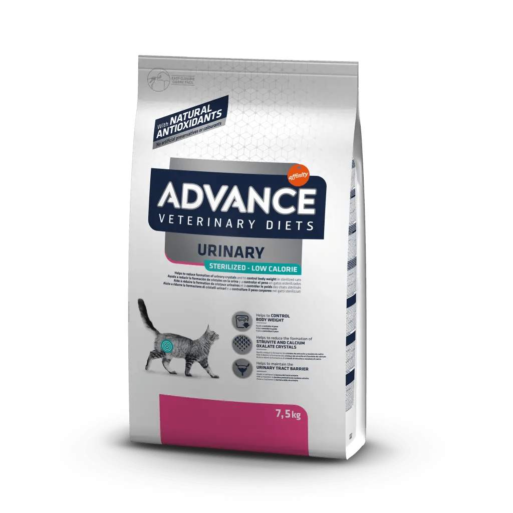 VETERINARY DIETS - URINARY STERILIZED LOW CALORIE Dieta veterinaria per problemi urinari