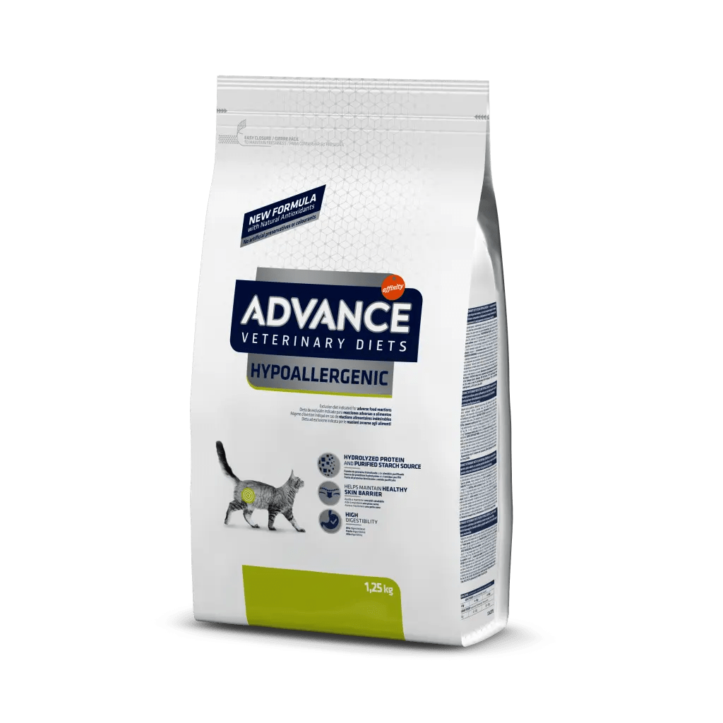 VETERINARY DIETS FELINE HYPOALLERGENIC Dieta ad esclusione indicata per le reazioni avverse agli alimenti