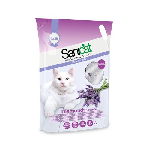 Sanicat Diamonds Lavanda - Lettiera