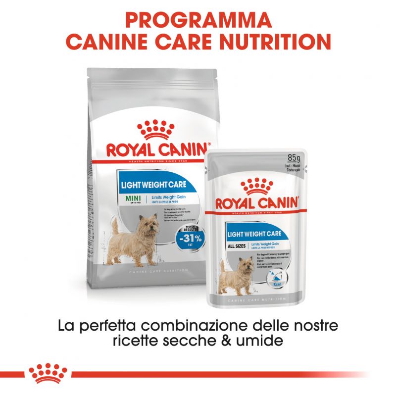 Mini Light Weight Care - Crocchette per Cani