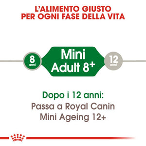 Mini Adult 8+ - Crocchette per Cani