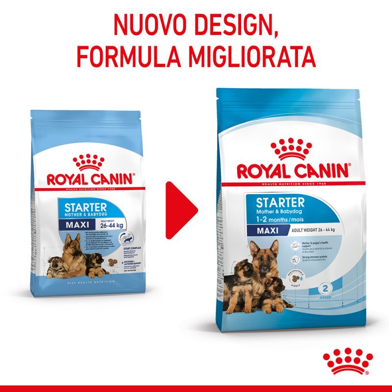 Maxi Starter Mother & Babydog - Crocchette per Cani