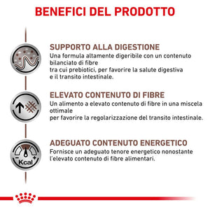 Gastroinstestinal High Fibre - Crocchette per Cane