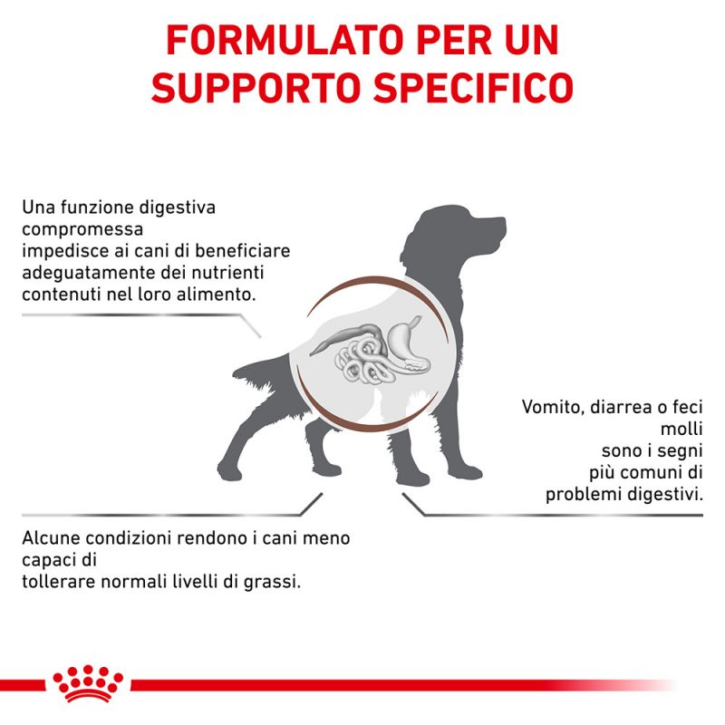 Gastroinstestinal Low Fat - Crocchette per Cane