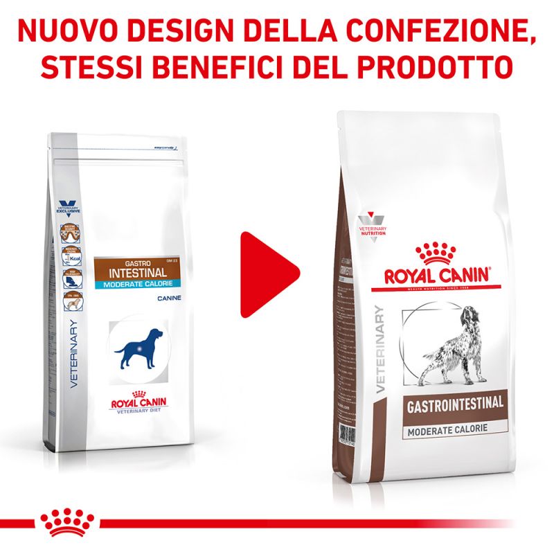 Gastroinstestinal Moderate Calorie - Crocchette per Cane