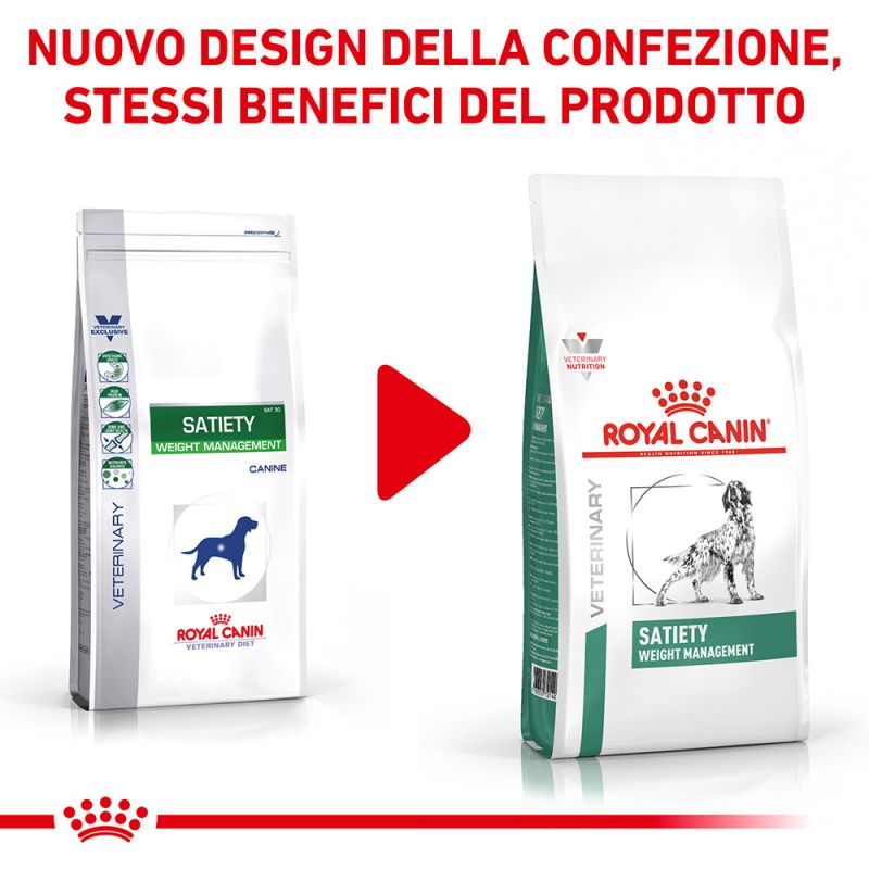 Satiety weight management - Crocchette per Cani