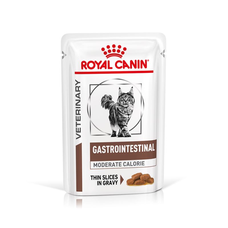 Gastrointestinal Moderate Calorie (pouch)  - Multipack  Umido per Gatti