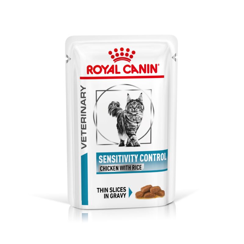 Sensitivity Control  Chicken with Rice - Multipack 12x85g Umido per Gatti