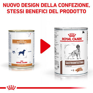 Gastrointestinal Low Fat - 12 Lattine Umido per Cani