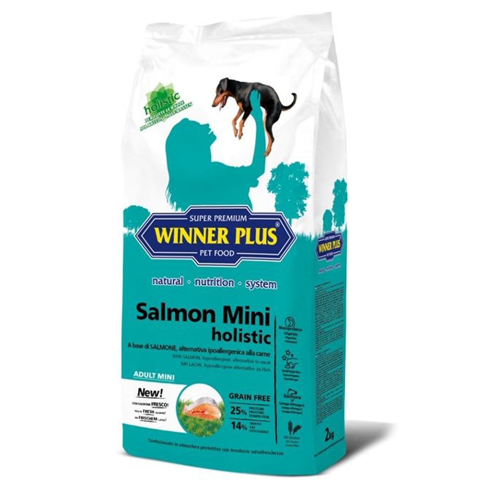 Salmon Mini Holistic - Crocchette per Cane